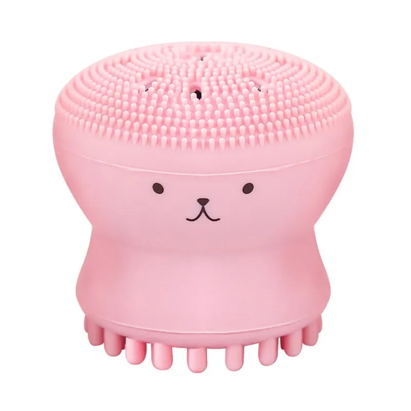 Cute Silicone Cleansing And Exfoliating Tool Brush