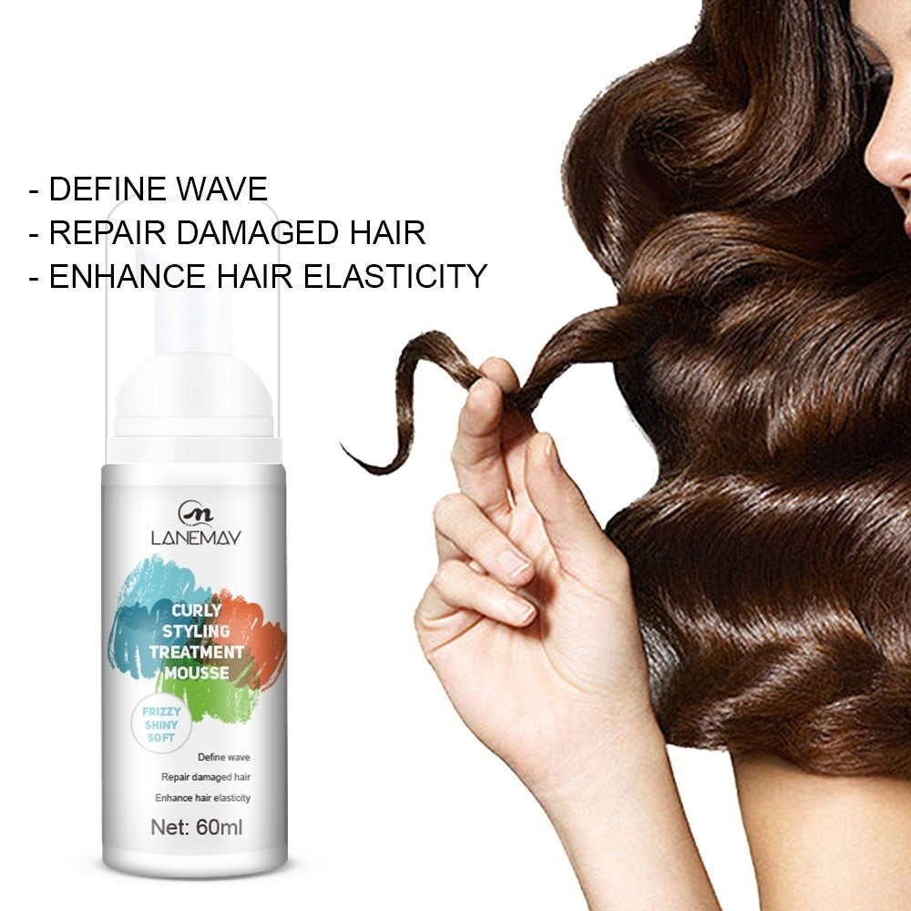 Curl Shaping Mousse Moisturizing Anti-frizz