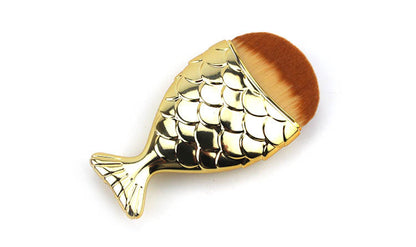 Mermaid Foundation Makeup Fishtail Brush