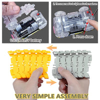 Track Car Train Toys Children Electric Track Toy Car Engineering Car Kids Educational Toys for Children Birthday Gift