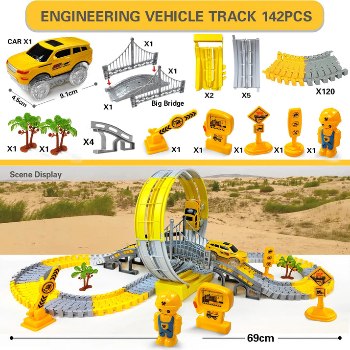 Electric Train Engineering Track