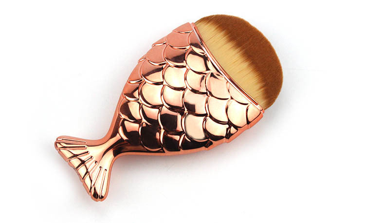Mermaid Foundation Makeup Fishtail Brush